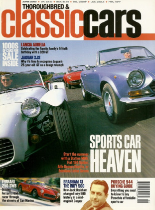 THOROUGHBRED & CLASSIC CARS 2000 JUNE - RS500, AURELIA B20, FALCON v GORDINI
